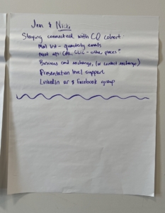 Staying Connected With the Colorado Cohort